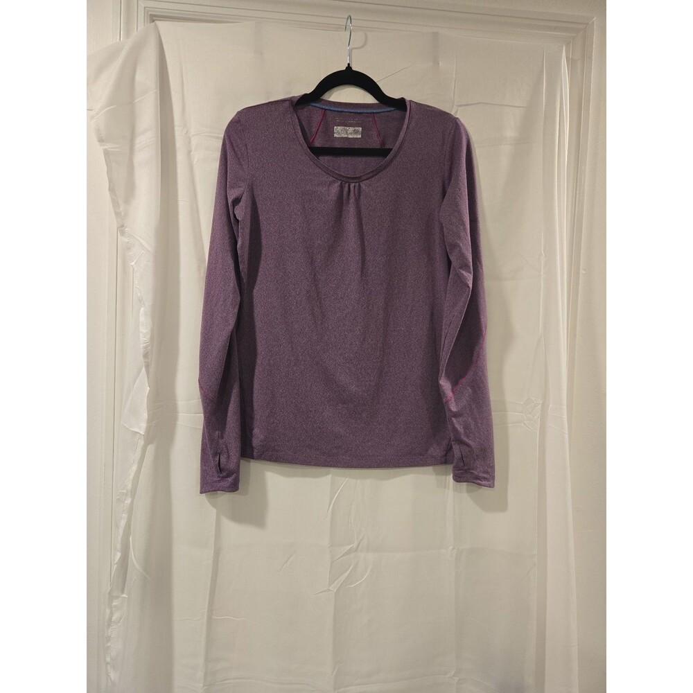 Columbia Omni-Wick Long Sleeve Active Top Purple Heather
